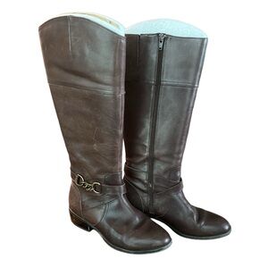 Ralph Lauren “Menna” Riding Boots size 7B- chocolate brown